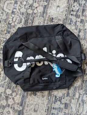 Cookies Summit Ripstop Smell Proof Black Duffel Bag NWT